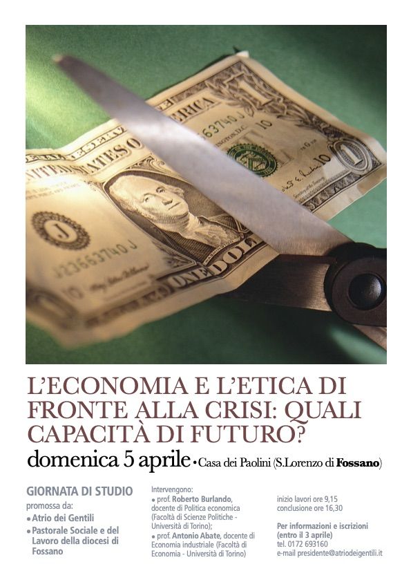 Seminario sull’economia 2009 a Fossano