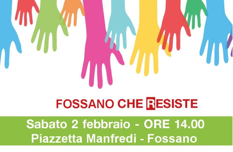 L’Italia che (r)esiste, sabato 2 febbraio anche a Fossano