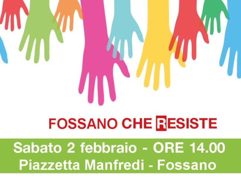L’Italia che (r)esiste, sabato 2 febbraio anche a Fossano