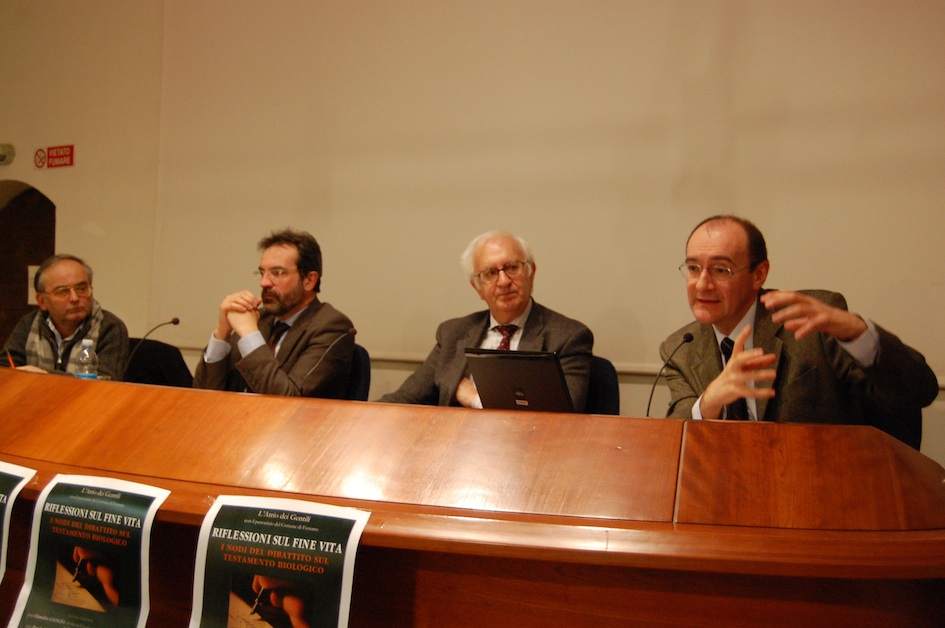 Serata sul Testamento biologico