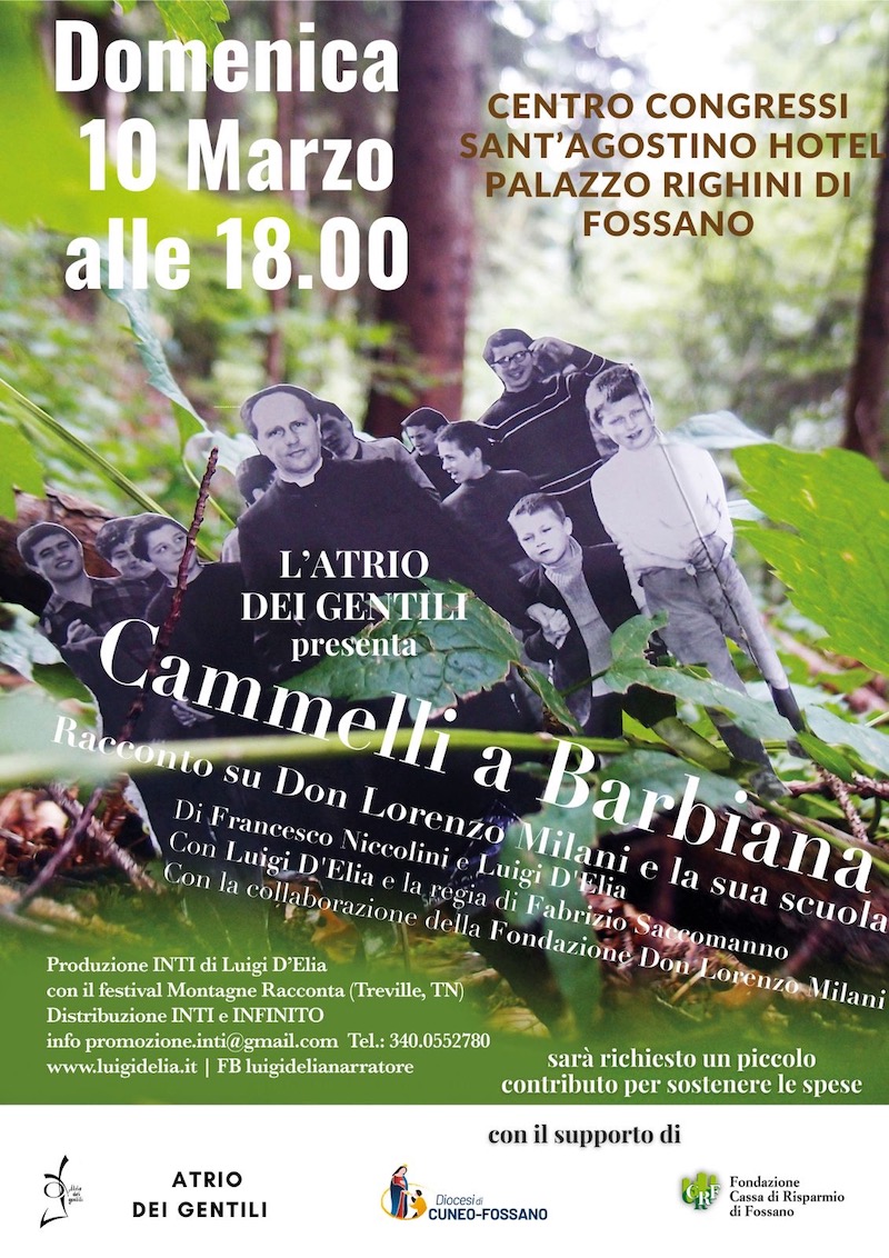 Spettacolo teatrale per i 100 anni della nascita di don Milani